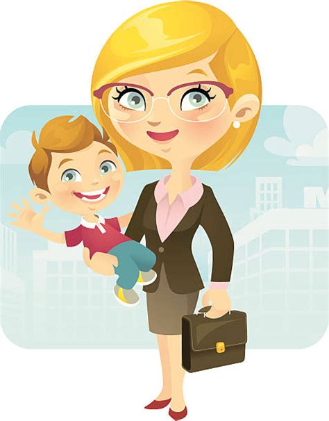 Top 60 Working Mother Clip Art Vector Graphics And Illustrations Istock