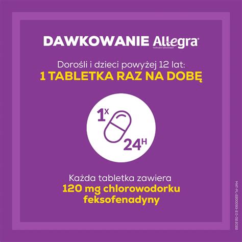 Allegra 120 Mg 10 Tabletek Ulotka Cena Drmaxpl