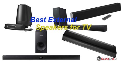Best External Speakers For Tv Top 8 Recommendation
