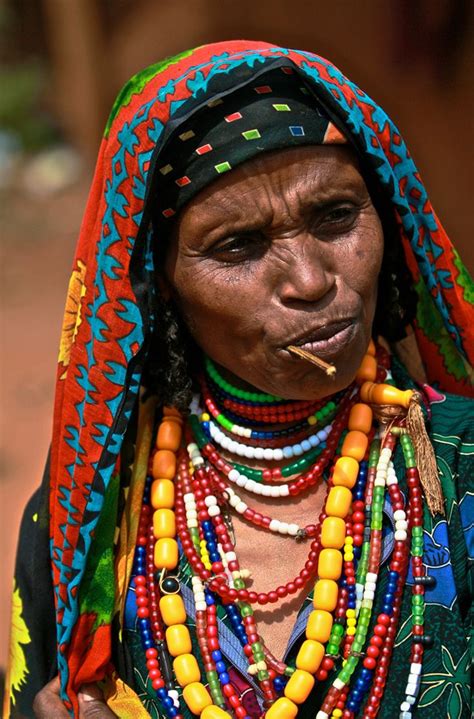 Colorful Borana Woman Ethiopia Oromo People African People People