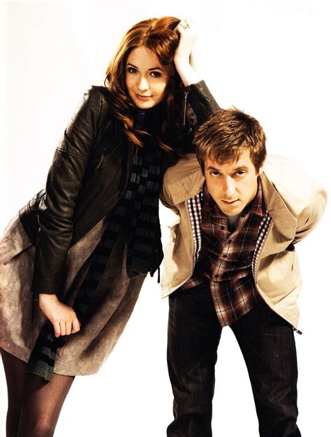 Amy Pond Karen Gillan And Rory Williams Arthur Darvill Rory Williams Doctor Who Amy Pond