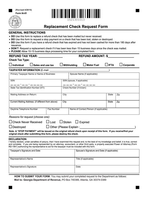 2015 2023 Form Ga Dor Ia 81 Fill Online Printable Fillable Blank