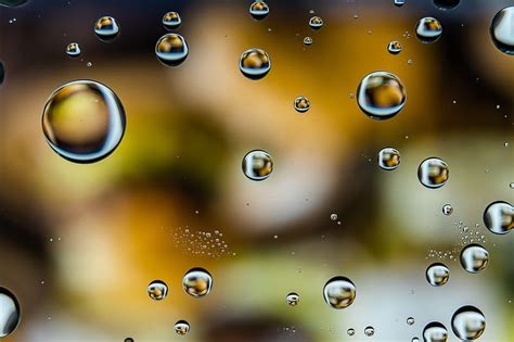 Bubbles Water Drops Blur HD Wallpaper Peakpx