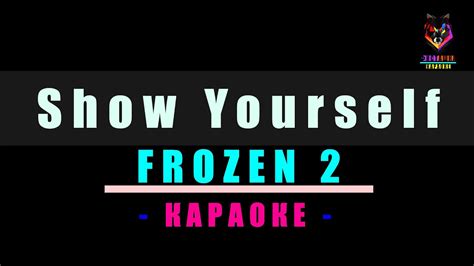 Frozen 2 Show Yourself Karaoke Version Холодное сердце караоке