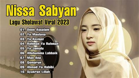 Nissa Sabyan Full Album 2023 Lagu Sholawat Nabi Merdu Terbaru 2023