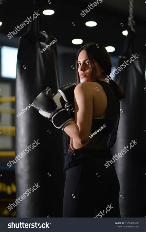 Portrait Boxer Girl Boxing Ring Stock Photo 1505458538 Shutterstock