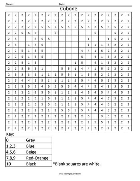 Pokemon color by number : Pokemon Color by Number - Coloring Squared