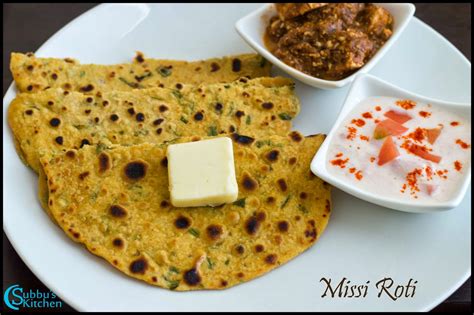 Missi Roti Recipe Rajasthani Style Missi Roti Recipe Subbus Kitchen
