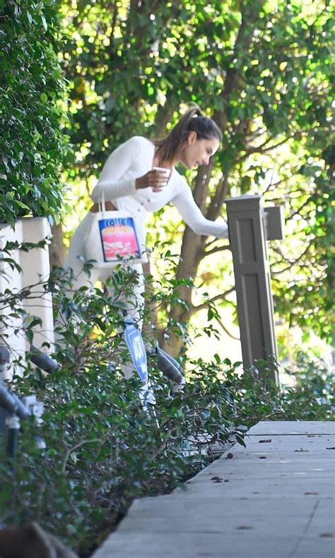 Alessandra Ambrosio Arrives At Her Home In Brentwood 02032022