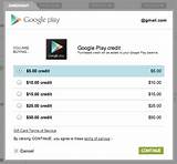 Can You Buy Google Play Credit Online