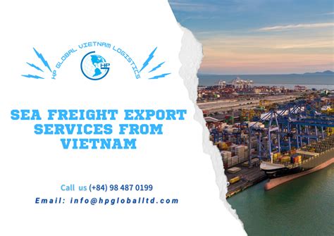 Sea Freight Export Services From Vietnam Hp Global Vietnam Logistics