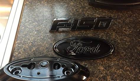Black chromed emblems - Ford F150 Forum - Community of Ford Truck Fans
