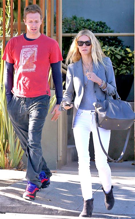 Holding Hands From Gwyneth Paltrow Chris Martin S Romance Rewind E News