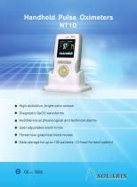 Hand Held Pulse Oximeter NT1D Solaris Medical Technology Inc