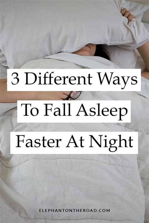 3 Different Ways To Fall Asleep Faster At Night Sleeping Hacks Hacks