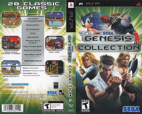 Sega Genesis Collection Psp Videogamex