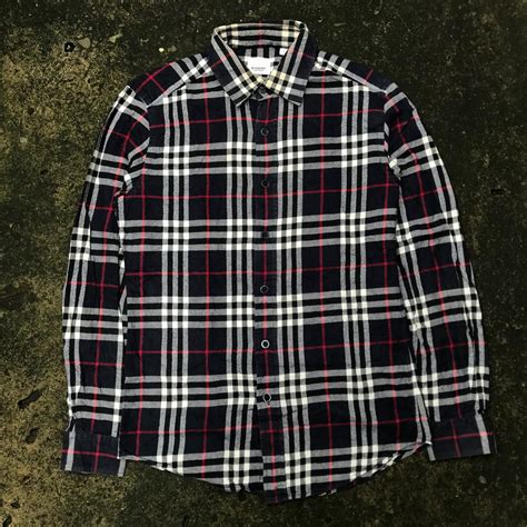 Burberry Plaids Flannel Luxury Apparel On Carousell