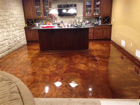 The Beauty Of Stained Concrete Flooring Flooring Ideas And Inspiration