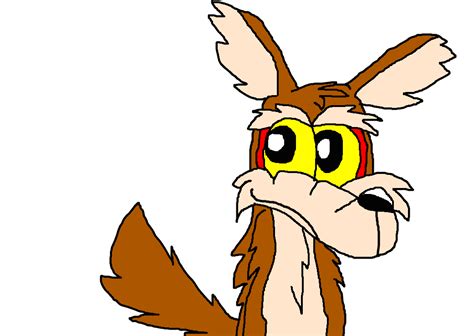 Looney Tunes Drawing Of Wile E Coyote By Laceypowerpuffgirl On Deviantart