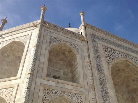 Inlaid Marble On The Taj Mahal Wall Simon Hackett