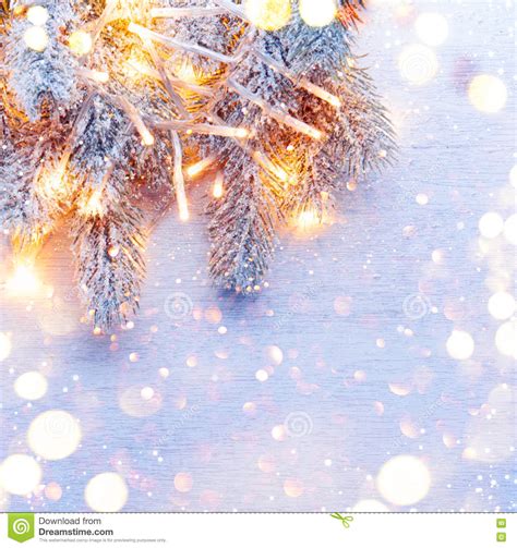Christmas Decorated Holiday Tree Over White Background Stock Image