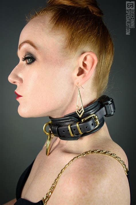 Premium Leather Shock Collar Bdsm