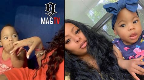 fetty wap and alexis skyy daughter alaiya is talking and chewing youtube
