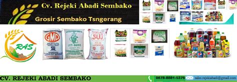 Beras, gula pasir menjadi perusahaan yang unggul dan tangguh sebagai distributor dan supplier sembako termurah. Distributor Sembako Surabaya : Alamat Distributor Sembako ...