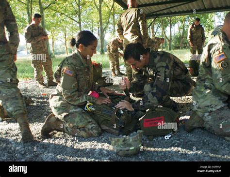 Soldiers From The 54th Brigade Engineer Battalion And 4th Battalion