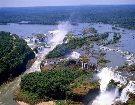 Aerial View Of Iguazu Falls License Image 70205918 Lookphotos