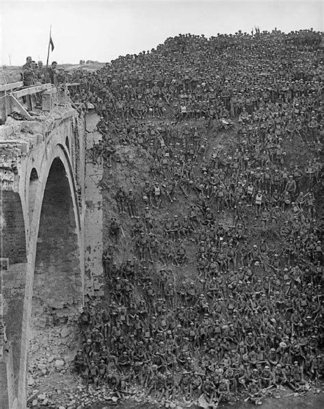World War I Bridges Ww1 Centenary From The River Piave March 2014