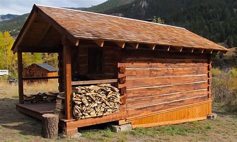 How To Build A Square Log Cabin Off Grid World