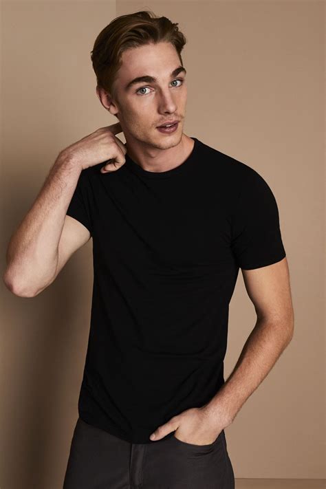 Sf Mens Stretch T Shirt Black Shop All From Simon Jersey Uk