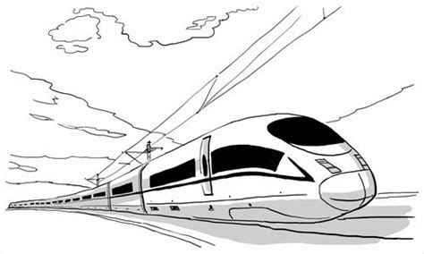 Bullet Train Drawing At Explore Collection Of