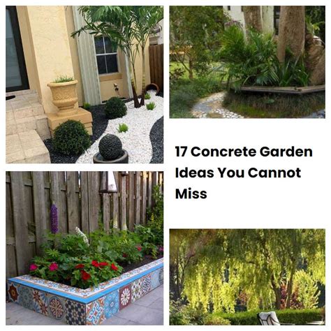 17 Concrete Garden Ideas You Cannot Miss Sharonsable