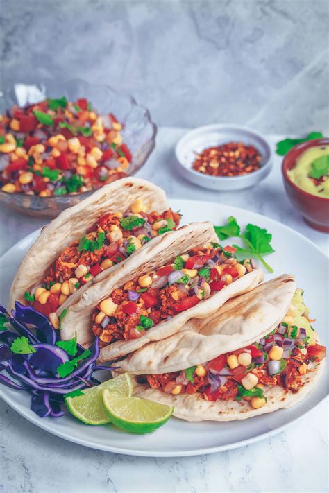 Vegan Spicy Mexican Tacos - UK Health Blog - Nadia's Healthy Kitchen