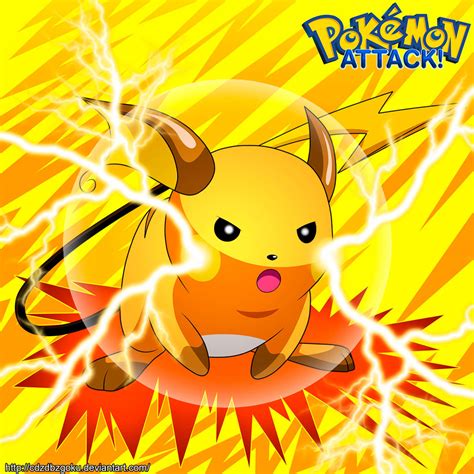 Pokemon Attack Raichu By Cdzdbzgoku On Deviantart