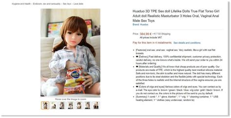 Amazon Pulls Disgusting Realistic Child Sex Dolls From Website In