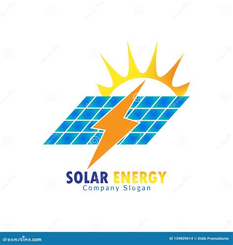 Solar Energy For Renewable Energy Stock Vector Illustration Of Green
