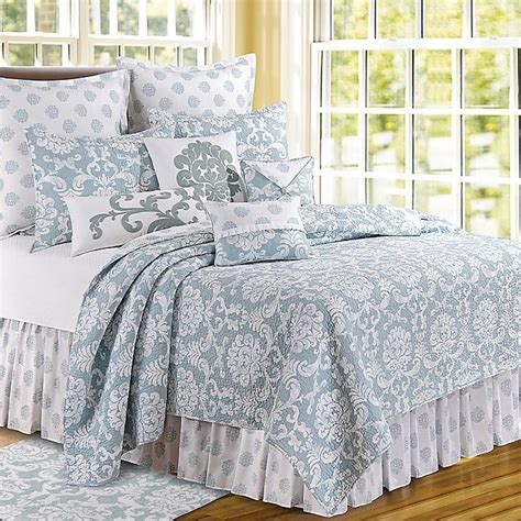 Providence Chambray Reversible Quilt Bed Bath And Beyond In 2021 Bed