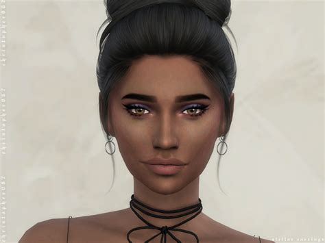 The Sims Resource Stellar Earrings Christopher067