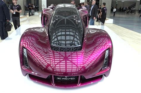 3d Printed Car On Display At The La Auto Show