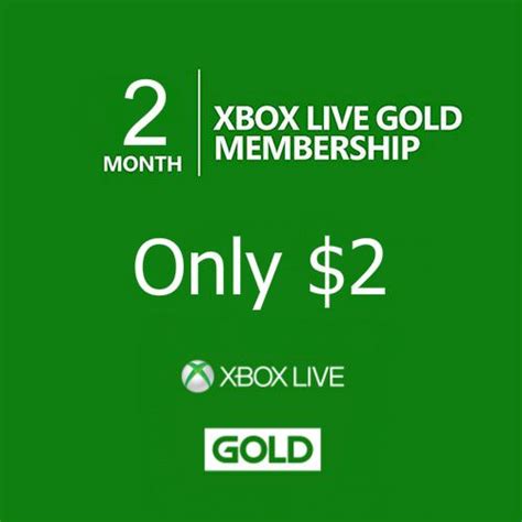 90 Off 2 Month Xbox Live Gold Membership Xbox Live Months Gold Yellow