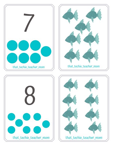 Basic Counting Cards 1 10