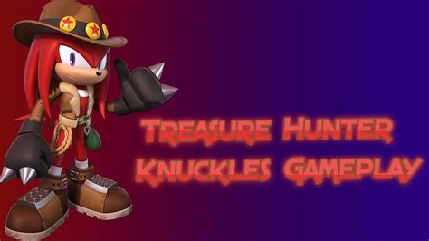 Sonic Forces Speed Battle Treasure Hunter Knuckles Gameplay Team