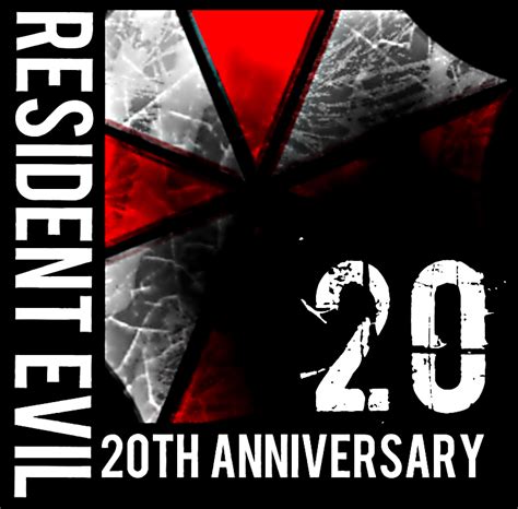 Resident Evil 20th Anniversary Logo By Thegreatredpony On Deviantart