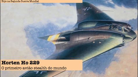 It was the first flying wing to be powered by jet engines. Horten Ho 229 - YouTube