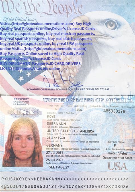 Visit Buyonlinedocuments Com Buy Registered Real Fake Passports