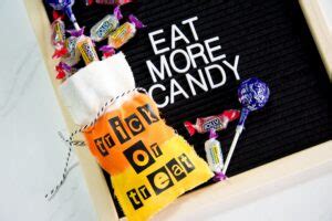 Candy Corn Treat Bags Makers Gonna Learn