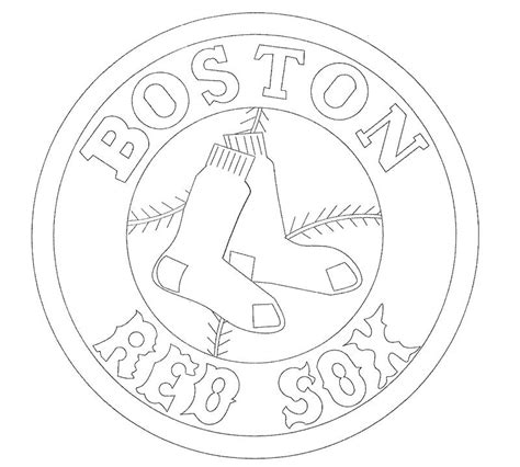 Boston Bruins Logo Coloring Page Coloring Pages